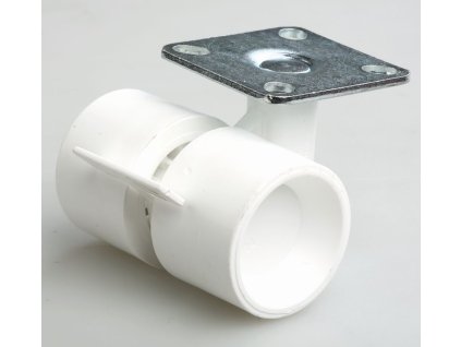 OGTM Kolečko Formula 40 mm, bílé, guma bílá