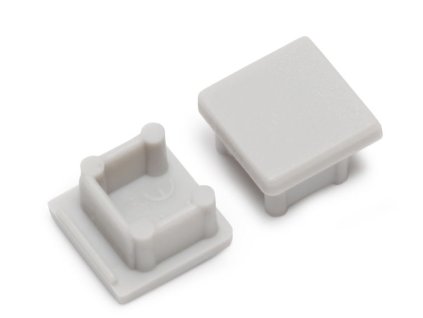 StrongLumio koncovky k profilu Smart 10 šedá (pár)