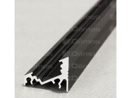 StrongLumio profil LED Corner 10 alu černý 1000mm