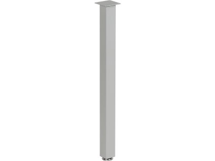 MILADESIGN Rohová noha ST502/955 pro hlavici stříbrná