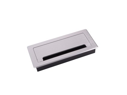 STRONG průchodka s tlumením ALU 200x90x28, broušený hliník