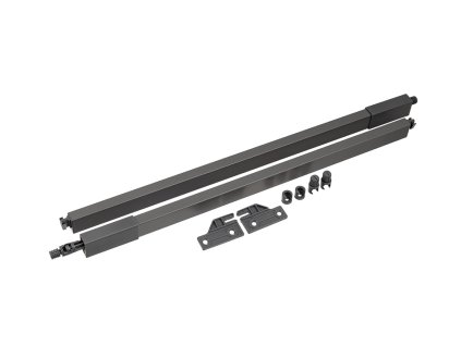 StrongMax 16/18 sada relingů pro navýšení zásuvky 550 mm, tmavě šedá