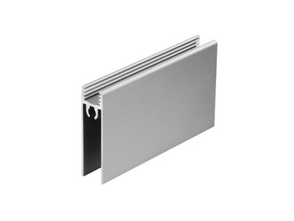SEVROLL 00163 Gemini 10 spodní krycí lišta 3m 10mm stříbrná