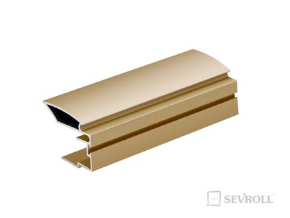 SEVROLL Alfa II úchytová lišta 16/18mm 2,70m zlatá