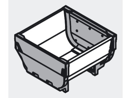 BLUM ZSI.010SI miska 88x88mm nerez