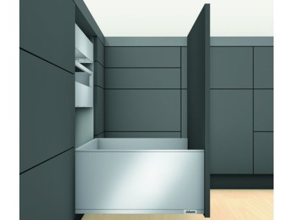 BLUM 770F6002S bočnice Legrabox F 600mm šedá