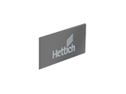 HETTICH 9123005 Arcitech krytka s logem antracit