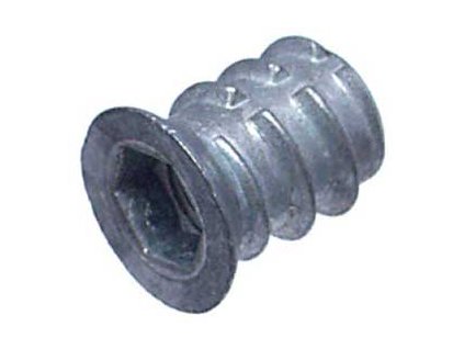 Matice závrtná s límcem BU01 M6x13mm surová