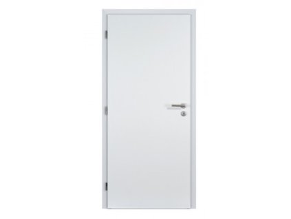 DVEŘE BÍLÉ 60 L kašírované s oblou hranou, voština