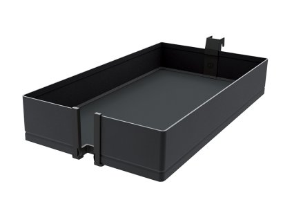 KES 236449 Dispensa koš ARENA pure 450mm dno antracit/bočnice antracit