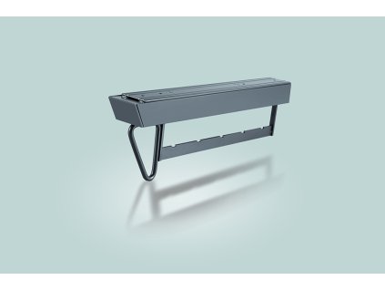 StrongWire výsuvný věšák na ramínka 425 mm, hnědý