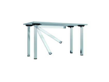 MILADESIGN stolová noha G5 ST607U sklopná 60 mm stříbrná