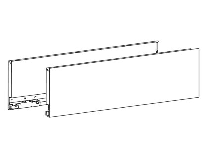 HETTICH 9255197 AvanTech You boky 139/500 antracit P