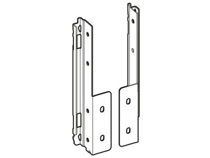 HETTICH 9257694 AvanTech You držák zad 187 antracit L