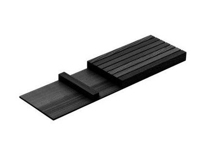 KES 009169 LiniQ příborník držák na nože 137x472 černý