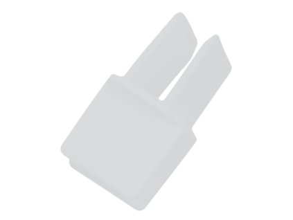 StrongBox křížová spojka pro hranaté relingy vnitřního dělení bílá