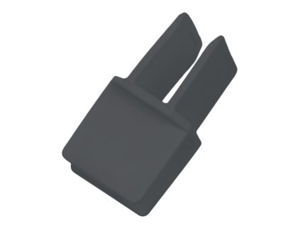 StrongBox křížová spojka pro hranaté reling vnitřního dělení šedá