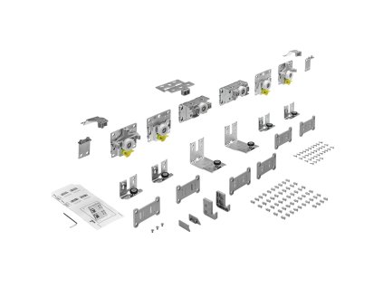 HETTICH 9242713 TopLine L new 18-30 mm/50 kg 3 křídla