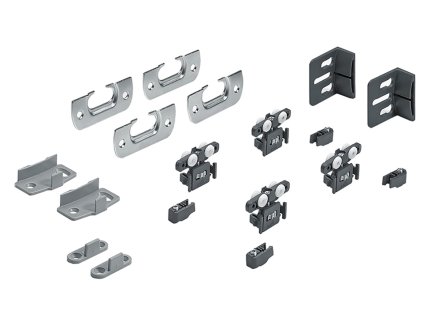HETTICH 9136103 SysLine S sada bez tlumení pro 2 křídla