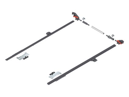BLUM ZS4.650MU boční stabilizace MERIVOBOX, 450-650mm