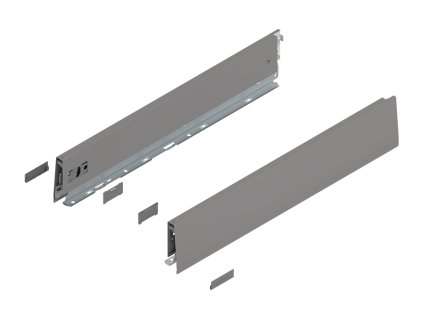 BLUM 470M5502S bočnice MERIVOBOX M 550 mm, šedá, IG-M