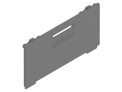 BLUM ZA4.5400.BT vnitřní krytka MERIVOBOX, vyražené logo BLUM, šedá, IG-M