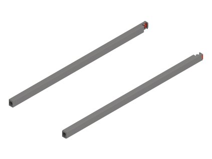 BLUM ZR4.600RS.E podélný reling MERIVOBOX, 600, šedá, IG-M