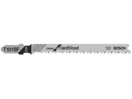 BOSCH 2608634234 Pilový plátek do přímočaré pilky T101BF Clean for Hard Wood,5ks