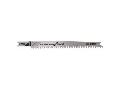BOSCH 2608633525 Pilový plátek do přímočaré pily U 234 X Progressor for Wood