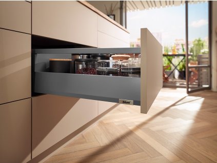BLUM sada Merivobox E reling 450mm 70kg Orion šedá