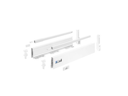 HETTICH 9307220 Atira flexi sada úplná 470/144 bílá, reling, čelní příchyt