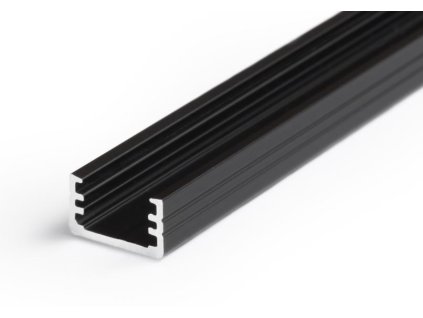 StrongLumio profil LED Slim 8 alu černá 2000mm