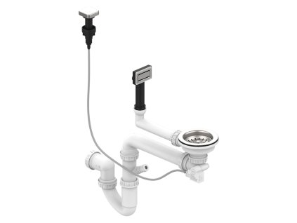 StrongSinks S3 Sifon pro úsporu místa s excentrem pro granitové dřezy