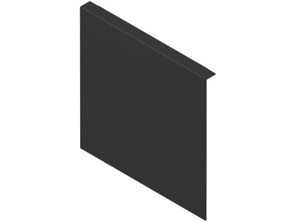 BLUM ZC7A0P0F Ambia-line adaptér pro dřevěná záda LBX/MVX F karbon černá CS-M