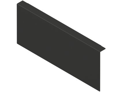 BLUM ZC7A0U0K Ambia-line adaptér pro dřevěná záda LBX/MVX K karbon černá CS-M