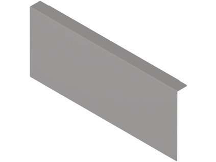 BLUM ZC7A0U0K Ambia-line adaptér pro dřevěná záda LBX/MVX K Indium šedá IG-M