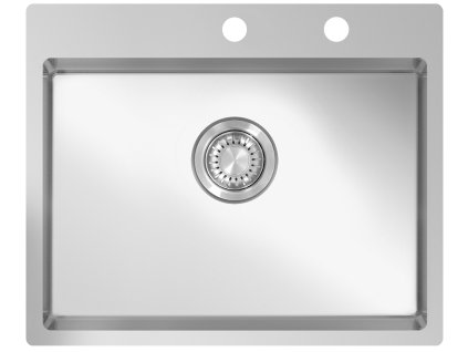 StrongSinks S3 Dřez Duna 550, rozměr 550 x 505 mm nerez s excentrem