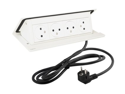 LEGRAND PopUp, 4x230V, bílá matná