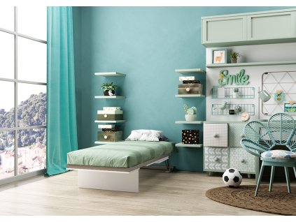 Pozzoli Kování a rošt pro sklopnou postel Speedy wall pro vel.matrace 90x200 cm