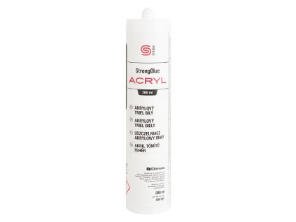 StrongGlue Akrylový tmel bílý 280ml