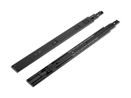 StrongBall S3 kuličkový výsuv push s tlumením 350 mm 30kg, černá