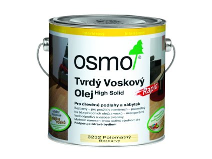 OSMO 3262 Tvrdý voskový olej Rapid mat 2,5
