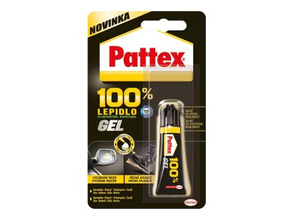 PATTEX 100% transparentní gel 8g