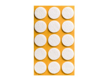 Filcová podložka 28/3mm bílá arch (15ks)