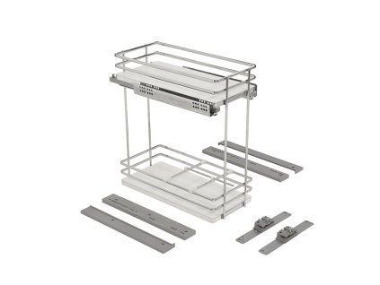 VIBO Galaxy dvojkoš spodní 400mm bílý P/L