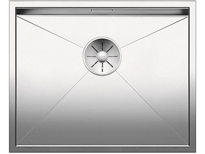 BLANCO 521589 Dřez Zerox 500-U nerez hedvábný lesk InFino bez táhla