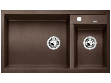 BLANCO 515050 Dřez Metra 9 kávová bez excentru Silgranit PuraDur