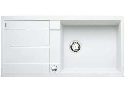 BLANCO 515280 Dřez Metra XL 6 S bílá s excentrem Silgranit PuraDur