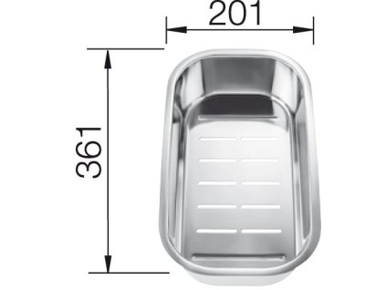 BLANCO 224787 Příslušenství miska univerzal pro Axis II 45 S-IF,Classic 45 S-IF