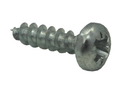 StrongFix Vrut PZ 6x80/50 půlkulatá hlava zinek bílý PZ3, částečný závit